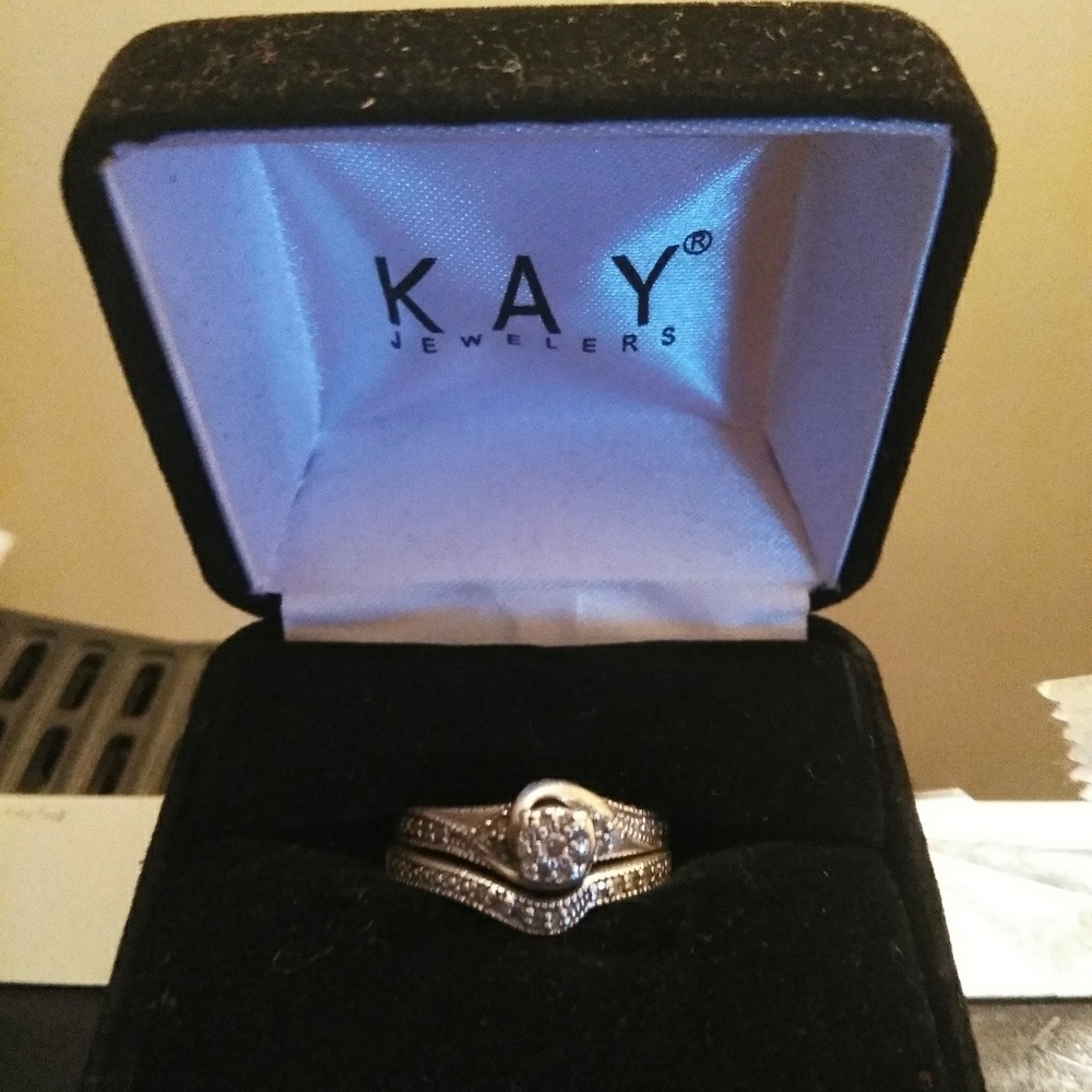Real diamond ring